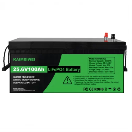 24v 100ah lifepo4 lithium battery